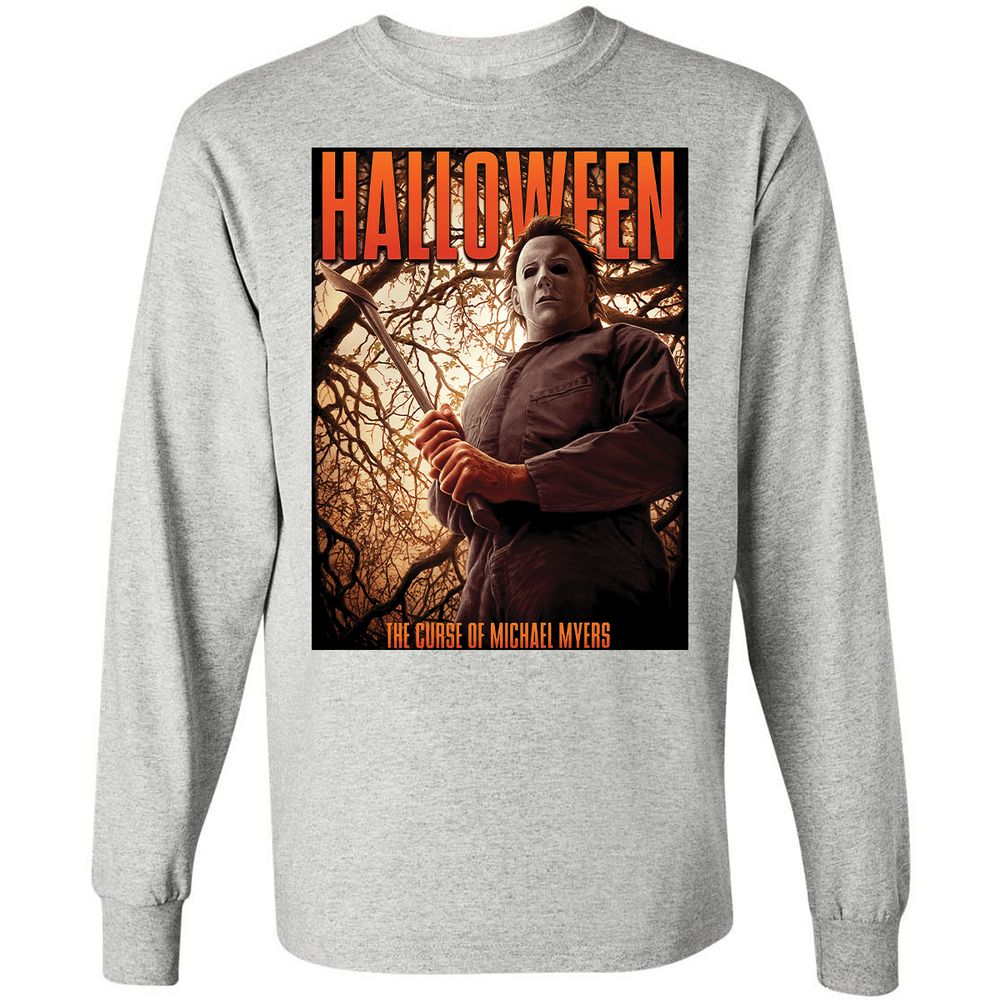 Long Sleeve T-Shirt - MJLH9BBD - Ash - 7