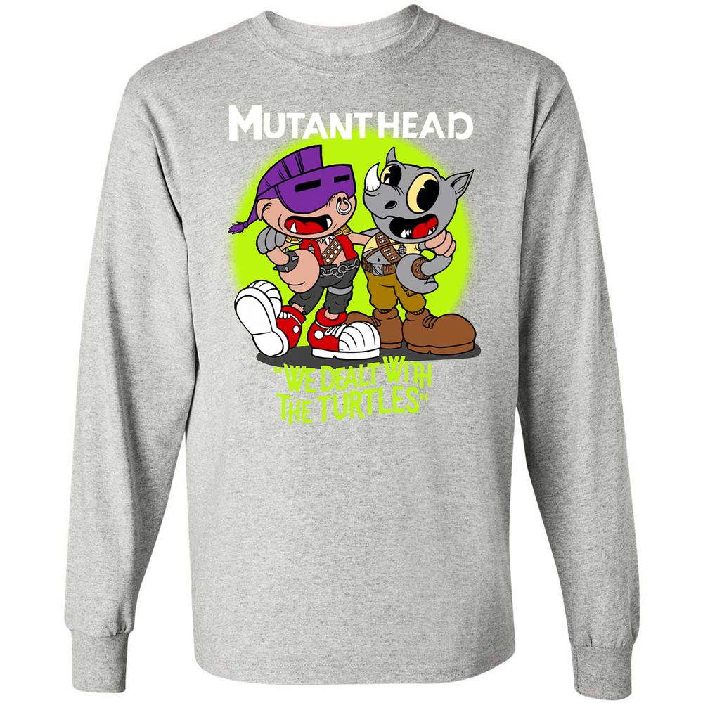 Long Sleeve T-Shirt - 6NU83VKB - Ash - 7