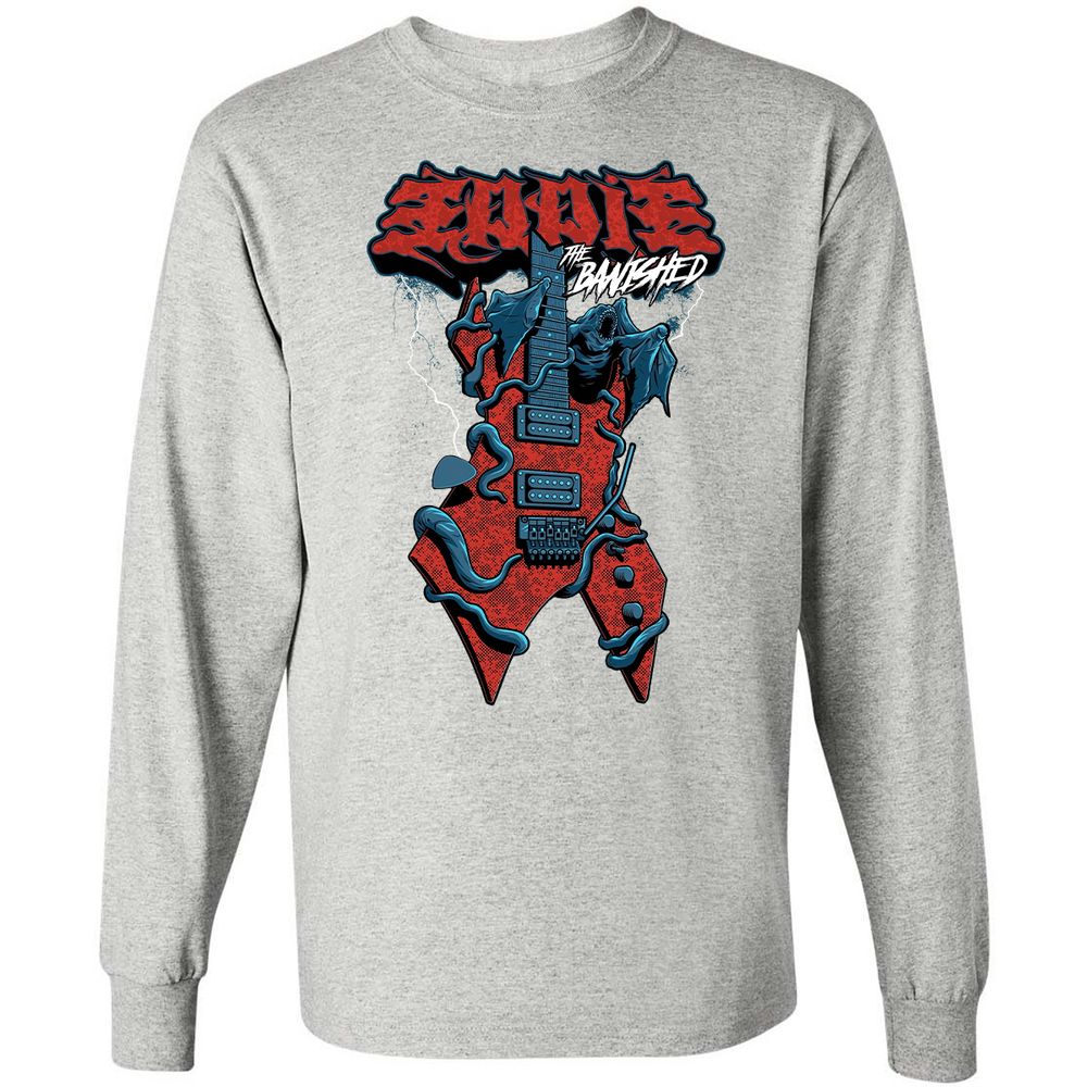 Long Sleeve T-Shirt - 932F42TQ - Ash - 7