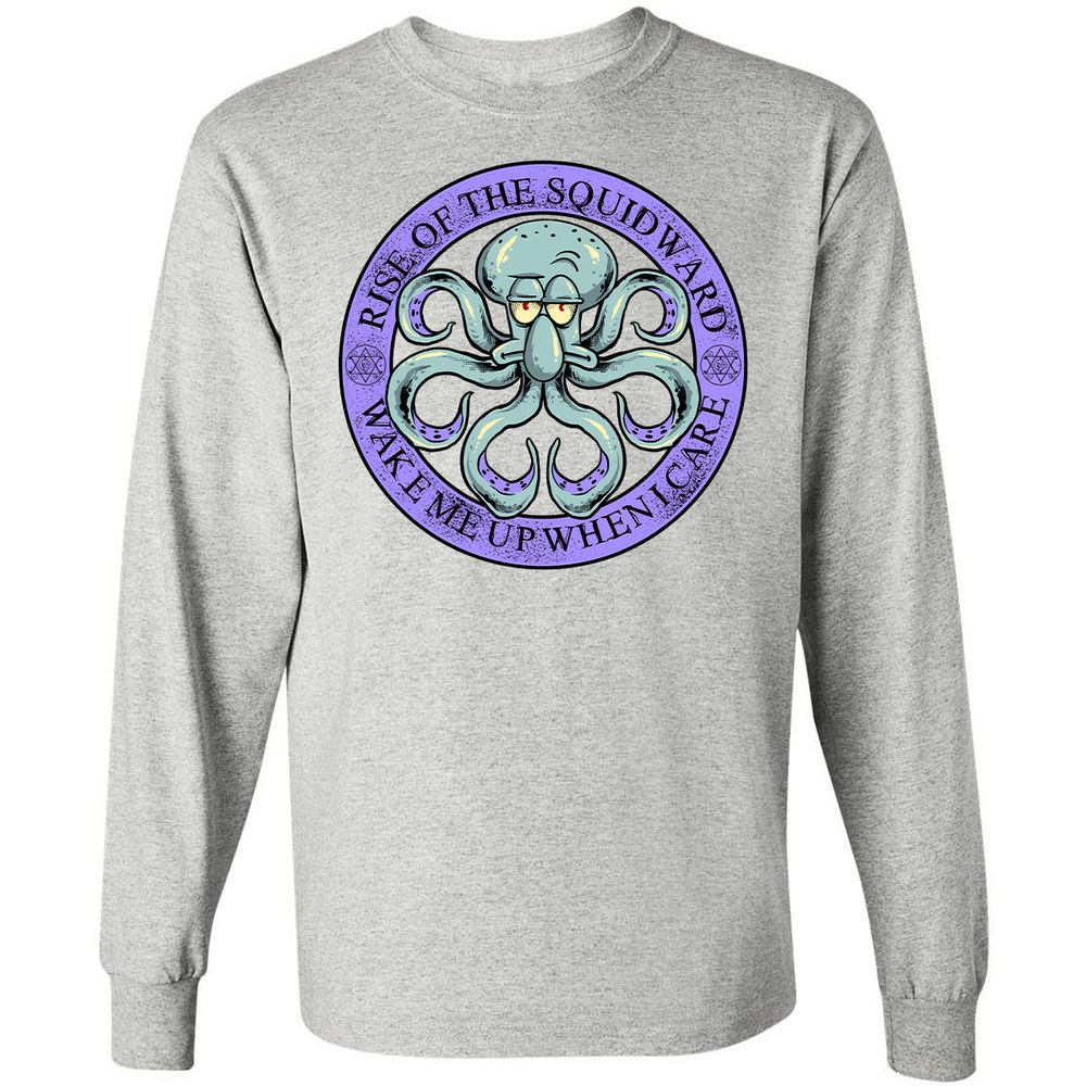 Long Sleeve T-Shirt - W2RMNTBE - Ash - 7