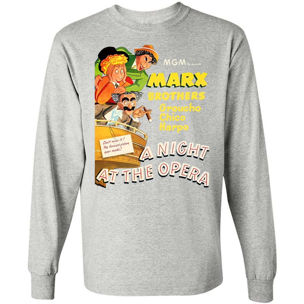 Long Sleeve T-Shirt - JZLYU6NK - Ash - 7