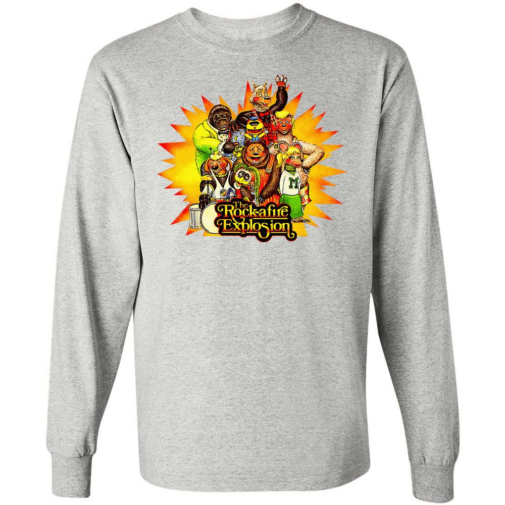 Long Sleeve T-Shirt - GG43RLSC - Ash - 7