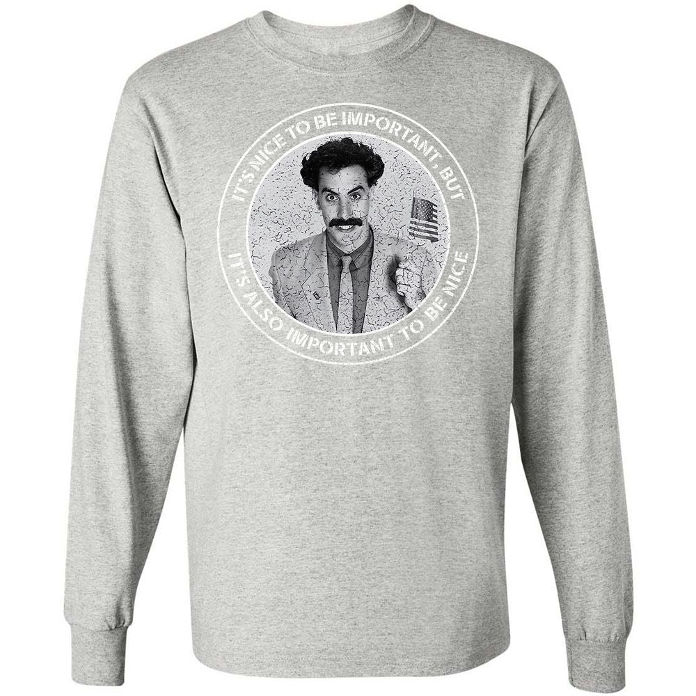 Long Sleeve T-Shirt - PYGTDRTT - Ash - 7