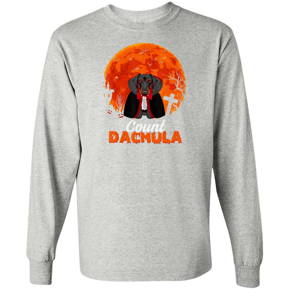 Long Sleeve T-Shirt - GCDUXGSV - Ash - 7