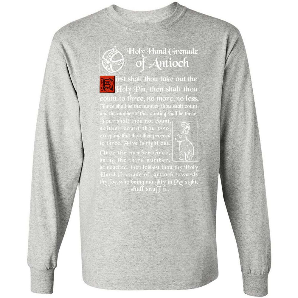 Long Sleeve T-Shirt - LWYHA4BY - Ash - 7