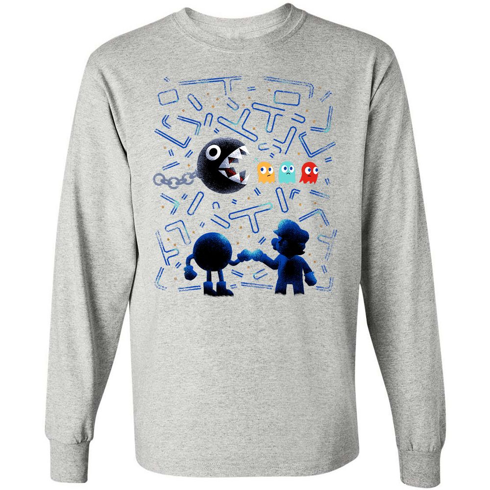 Long Sleeve T-Shirt - JWC5UVBS - Ash - 7