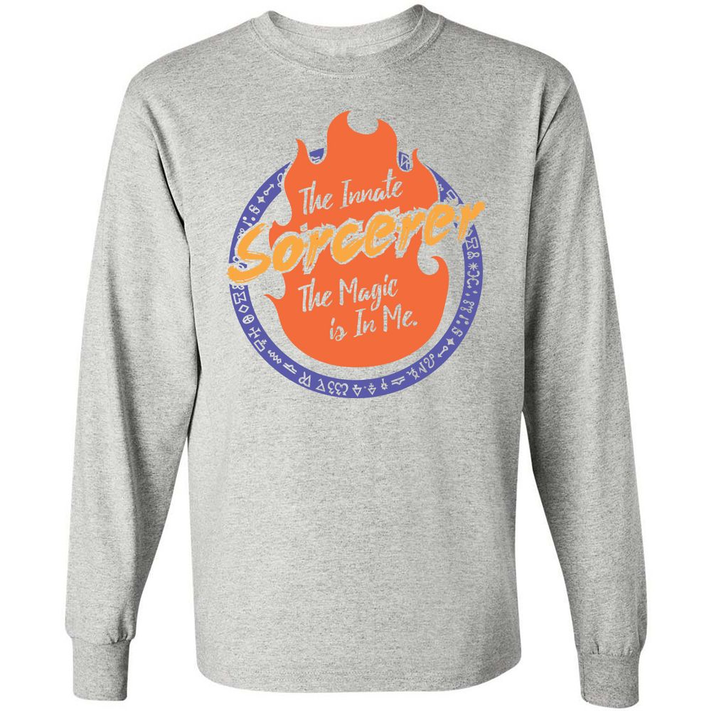 Long Sleeve T-Shirt - W2V4DMR6 - Ash - 7