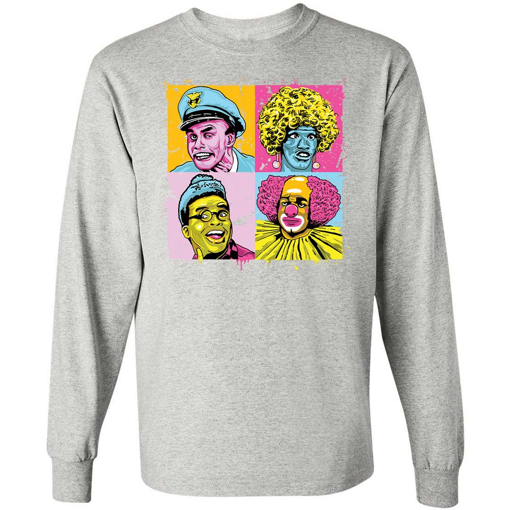 Long Sleeve T-Shirt - M2NSATUL - Ash - 7