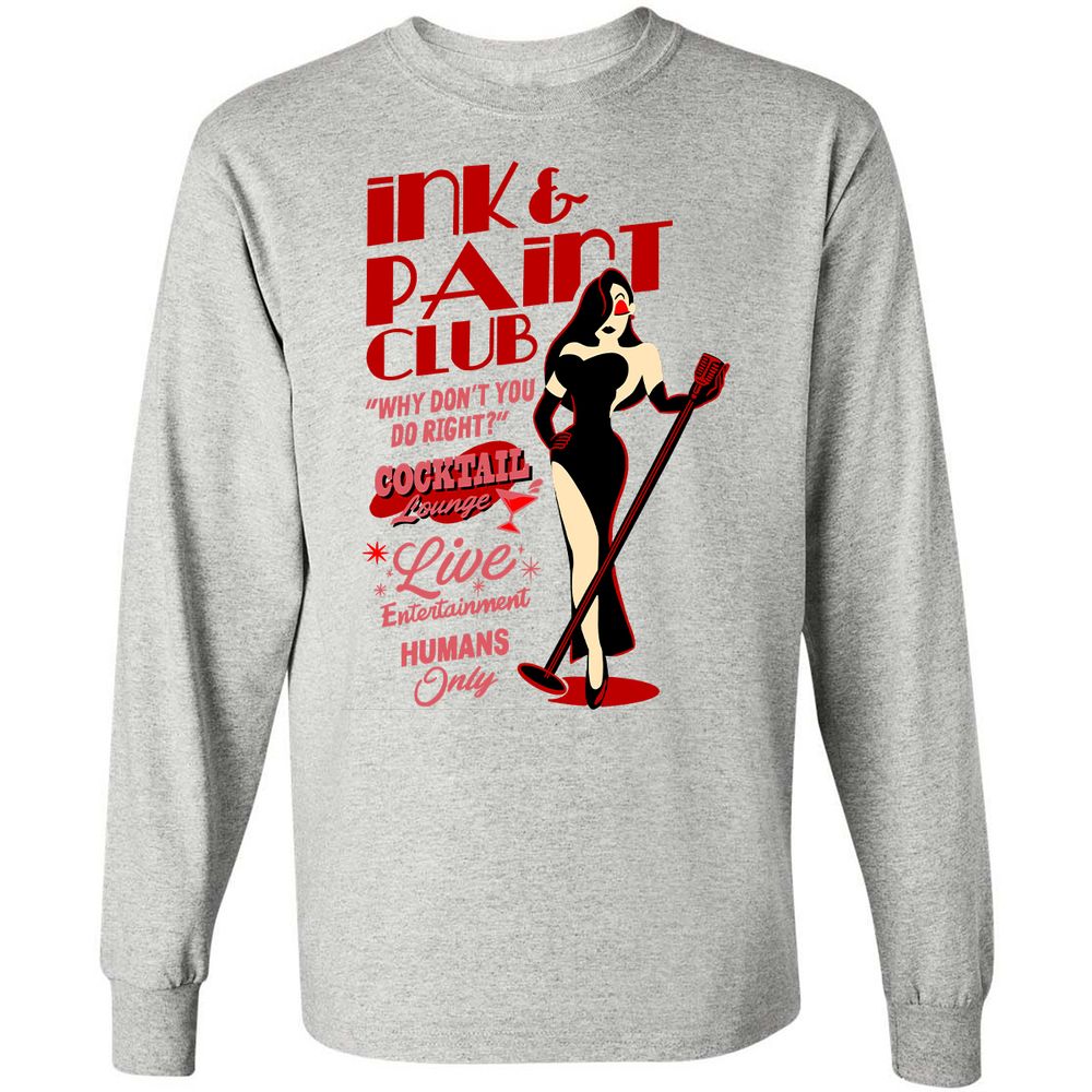 Long Sleeve T-Shirt - 3G6ZQL5Q - Ash - 7