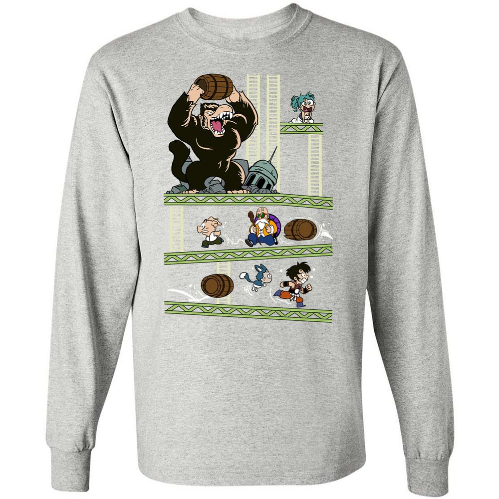Long Sleeve T-Shirt - BNVSC3CV - Ash - 7