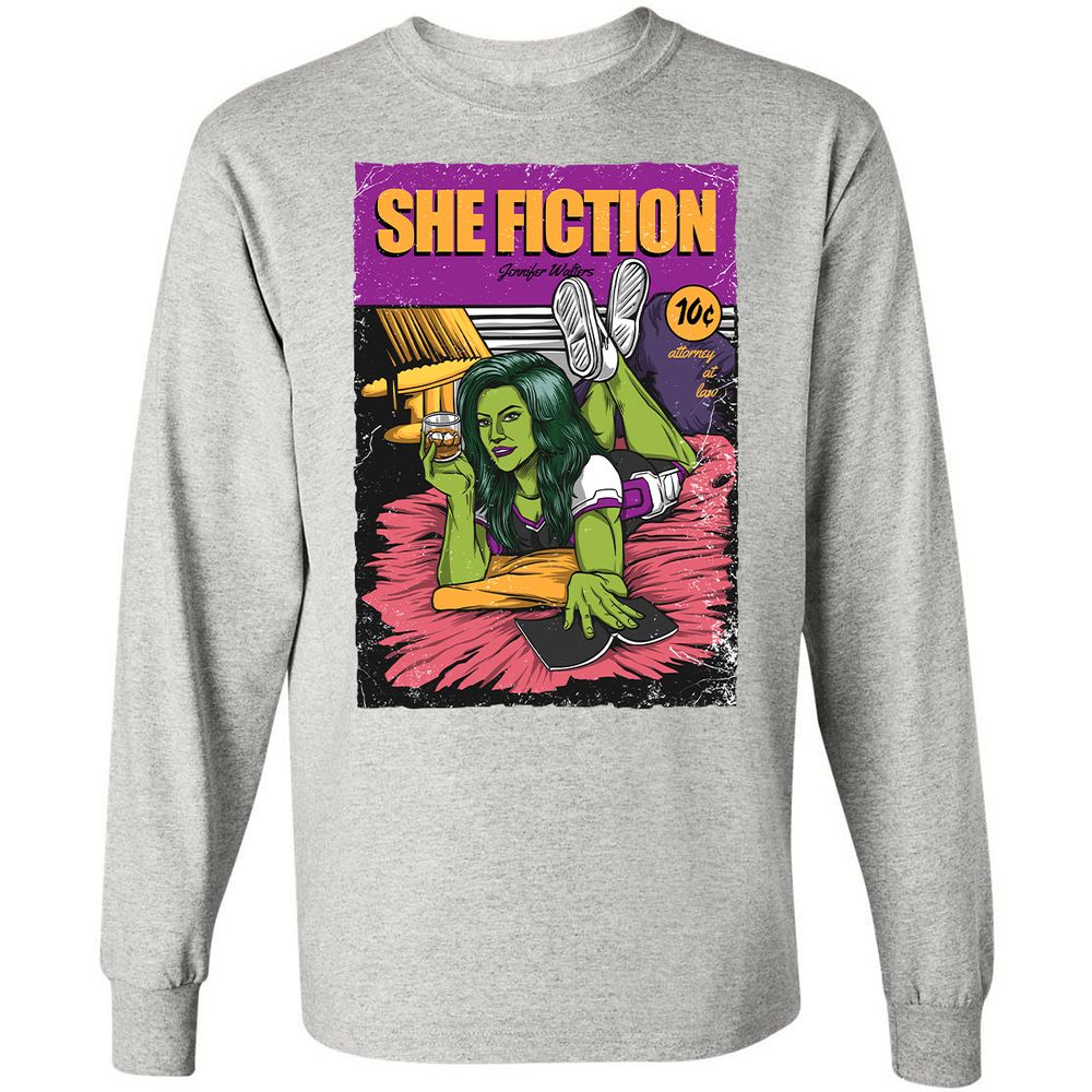 Long Sleeve T-Shirt - KJ35ZQ26 - Ash - 7