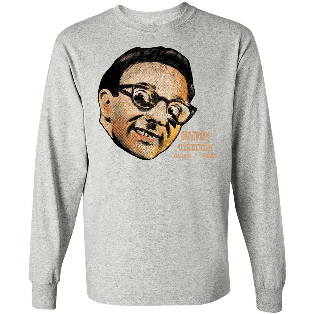 Long Sleeve T-Shirt - B1R8H8L4 - Ash - 7