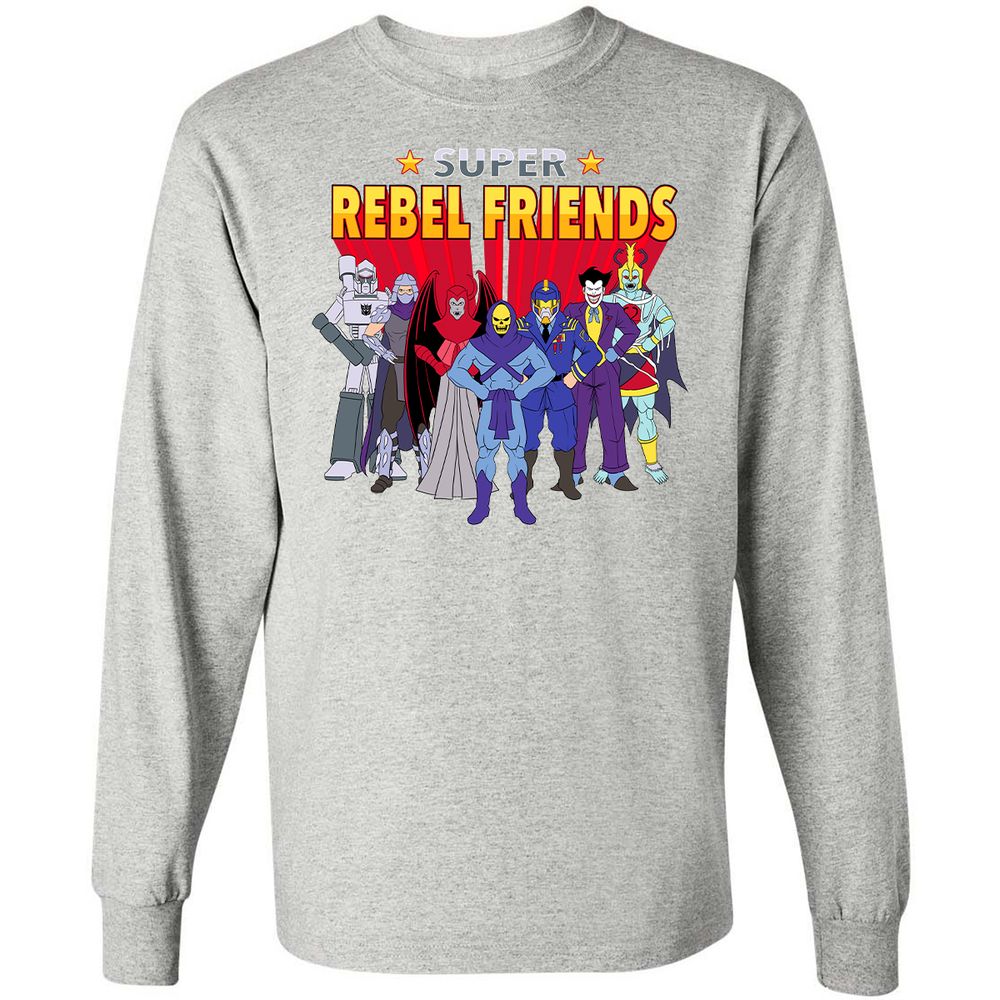 Long Sleeve T-Shirt - VBRKGWGF - Ash - 7