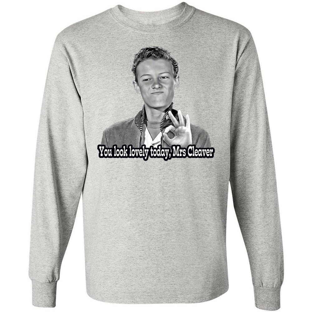 Long Sleeve T-Shirt - 9HQT5XKH - Ash - 7