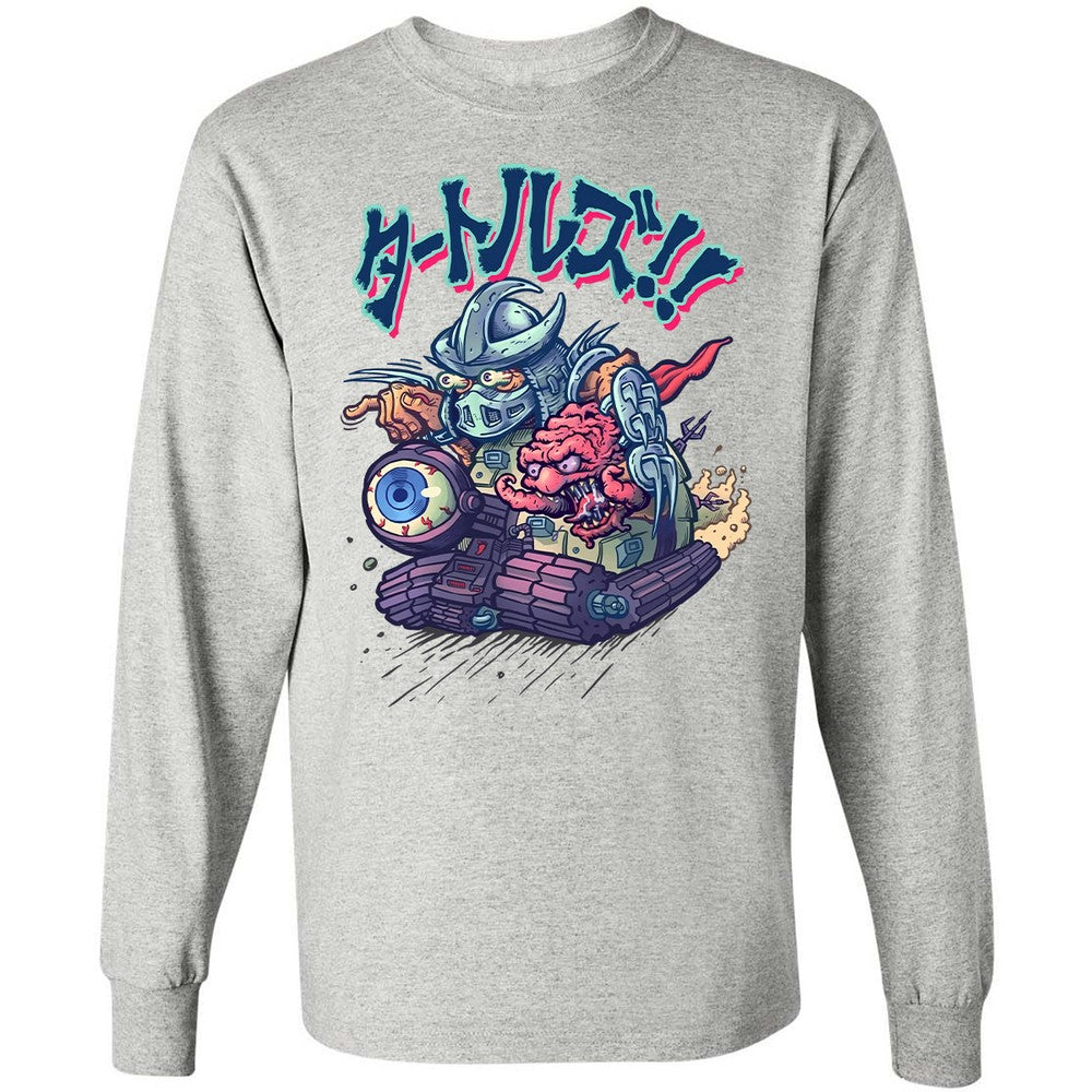 Long Sleeve T-Shirt - 4FH46BAM - Ash - 7