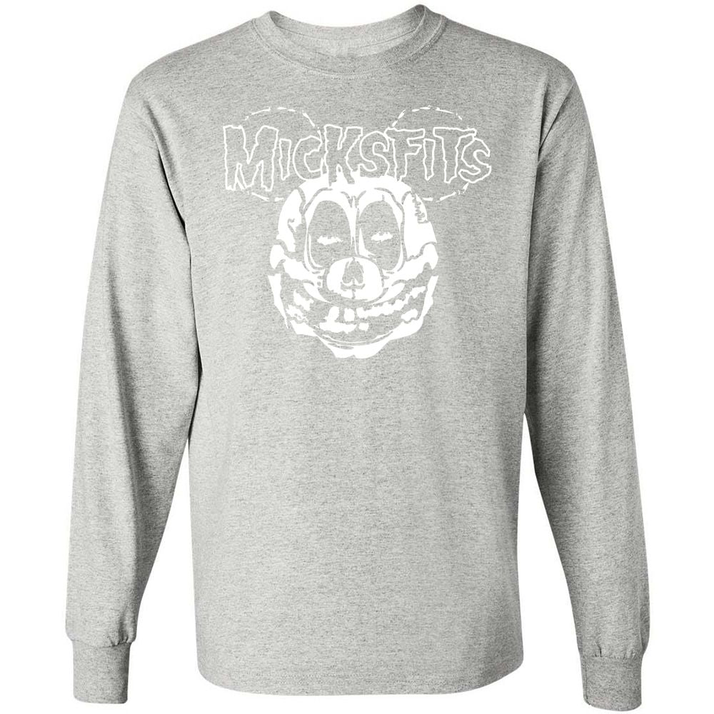 Long Sleeve T-Shirt - 1LUS2L2F - Ash - 7