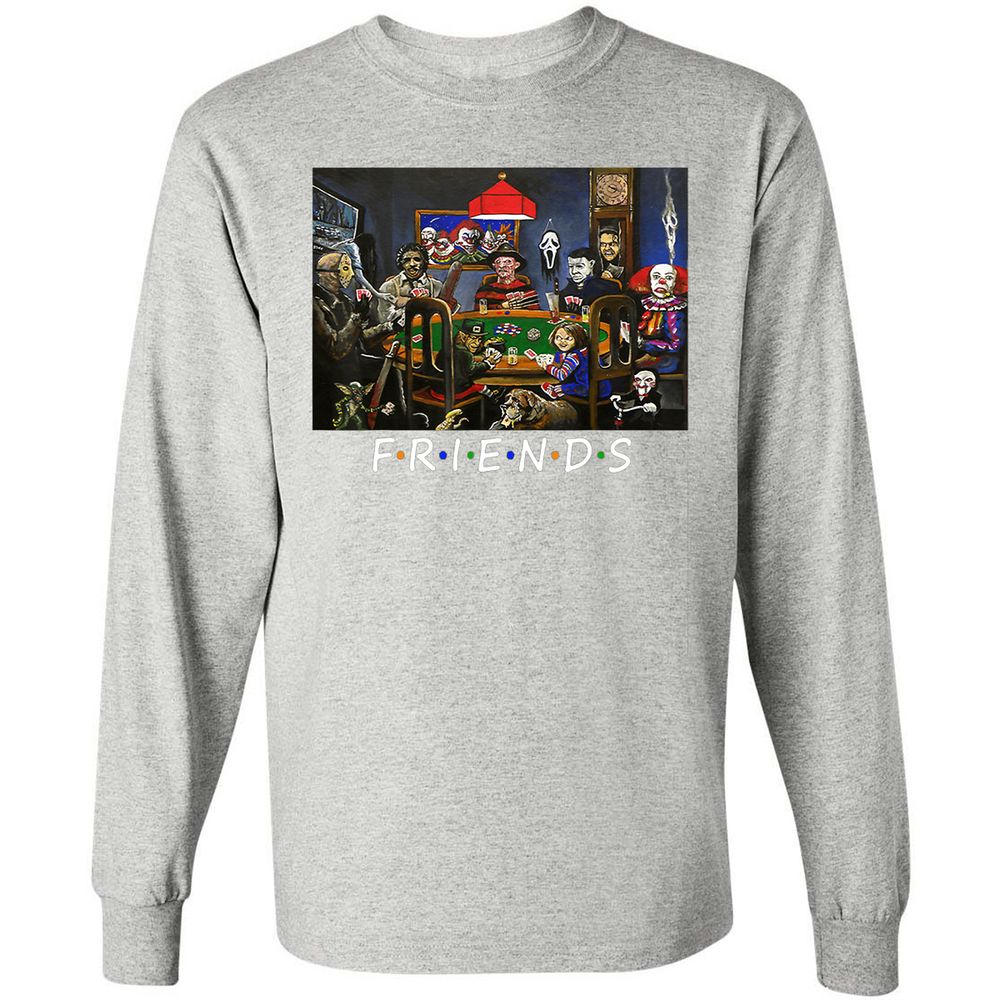 Long Sleeve T-Shirt - GK1MUKER - Ash - 7