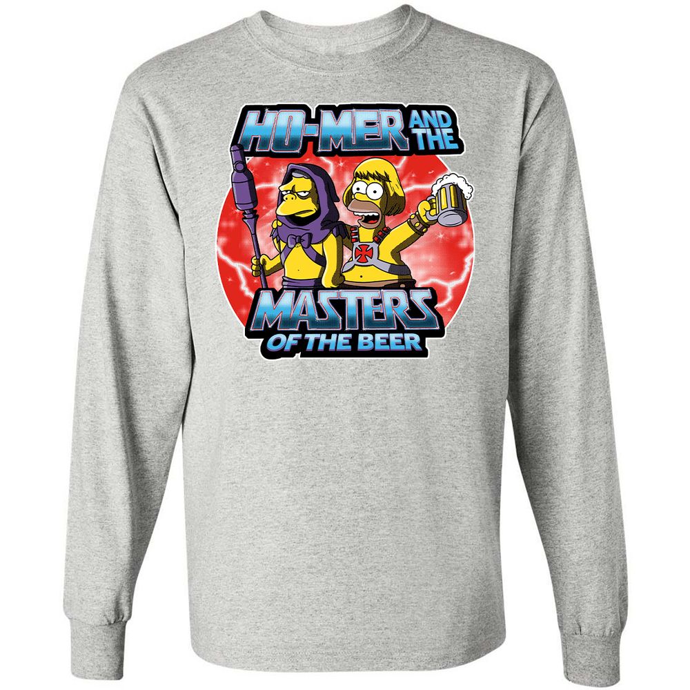 Long Sleeve T-Shirt - MSC9PGJA - Ash - 7