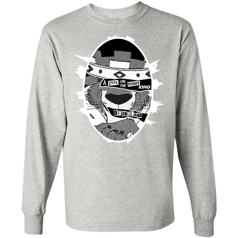 Long Sleeve T-Shirt - YWH3BVBC - Ash - 7