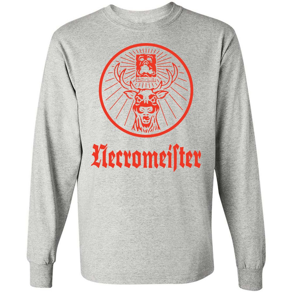 Long Sleeve T-Shirt - WMR7TF2U - Ash - 7
