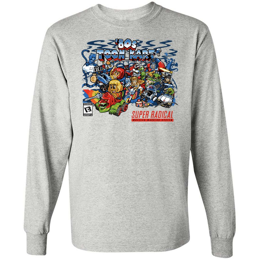 Long Sleeve T-Shirt - TYWGF8A9 - Ash - 7