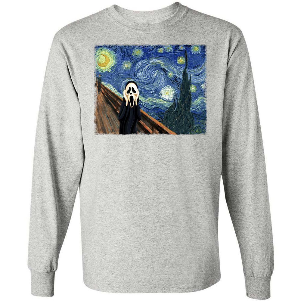 Long Sleeve T-Shirt - MMFTHUCE - Ash - 7