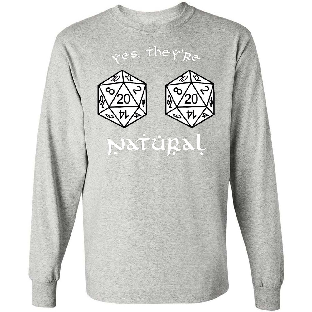 Long Sleeve T-Shirt - 5LGTDEAW - Ash - 7