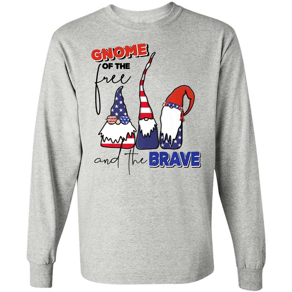 Long Sleeve T-Shirt - 3NGKGG1H - Ash - 7