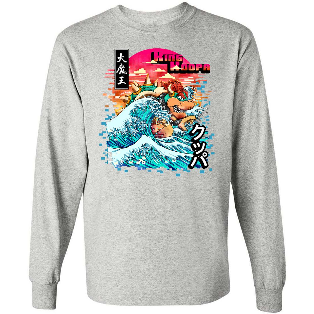 Long Sleeve T-Shirt - JRCEPRWC - Ash - 7