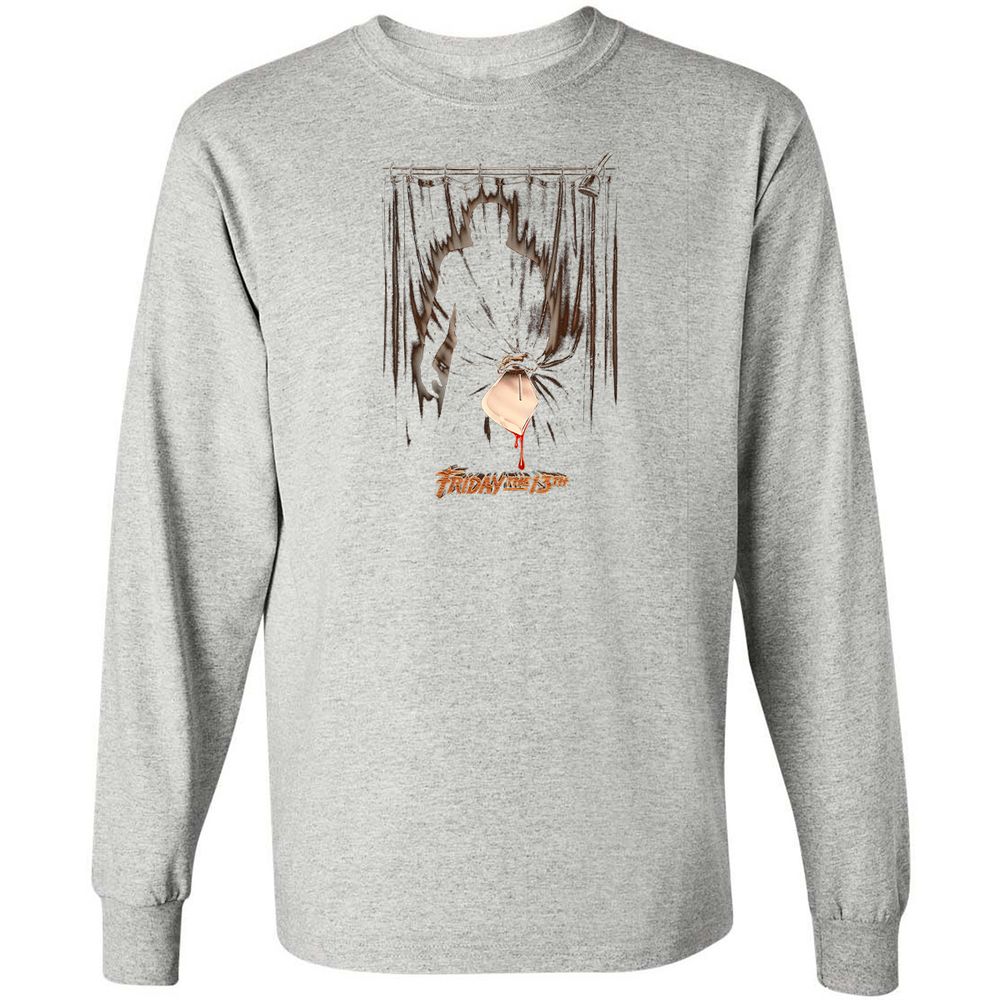 Long Sleeve T-Shirt - RA9C9A8V - Ash - 7