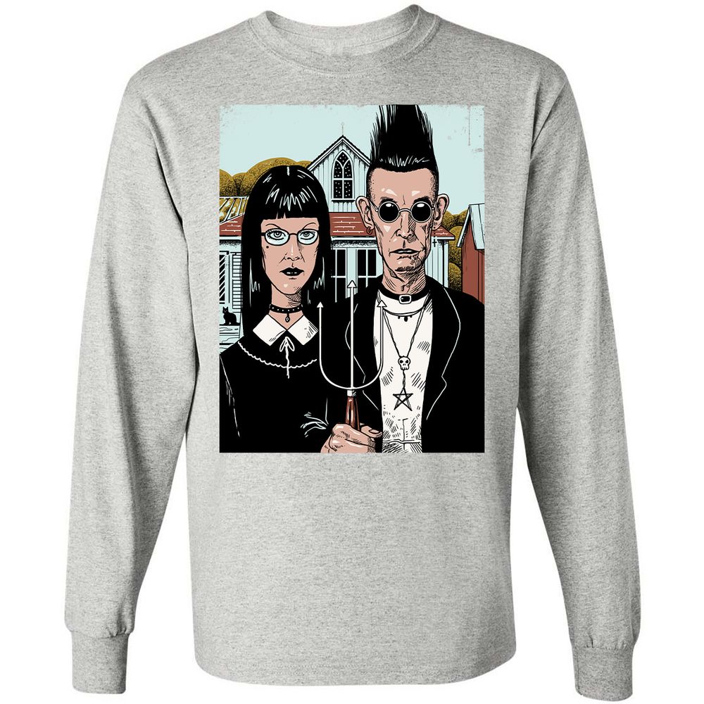 Long Sleeve T-Shirt - GNYW8URH - Ash - 7