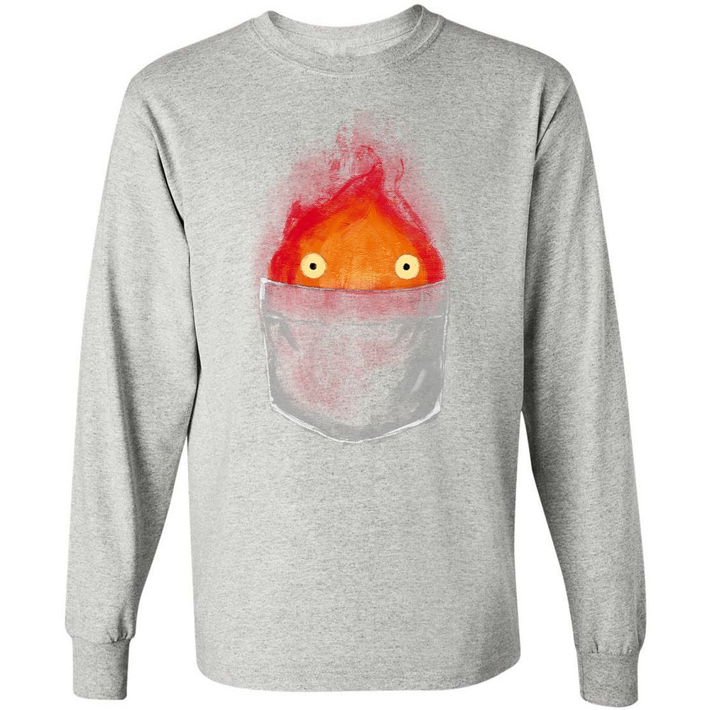 Long Sleeve T-Shirt - MB5JCUKS - Ash - 7