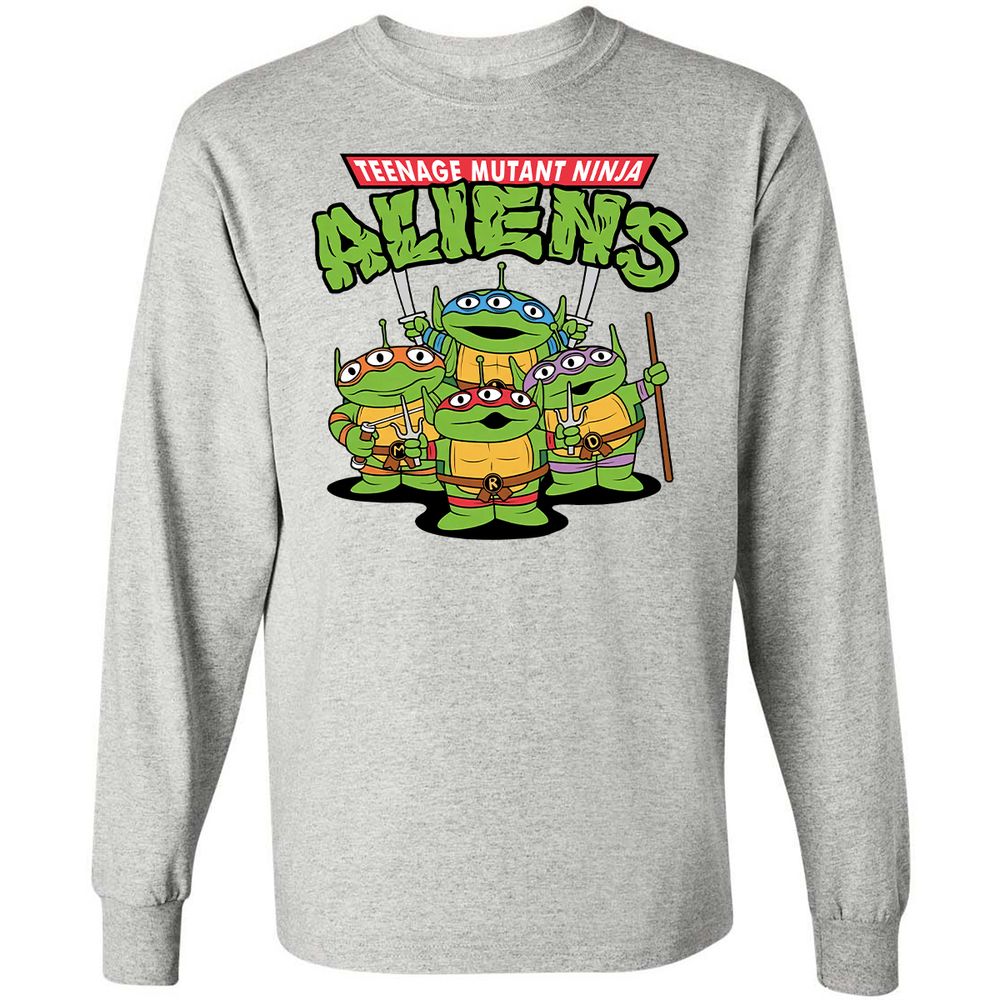 Long Sleeve T-Shirt - BPJ7G6TF - Ash - 7