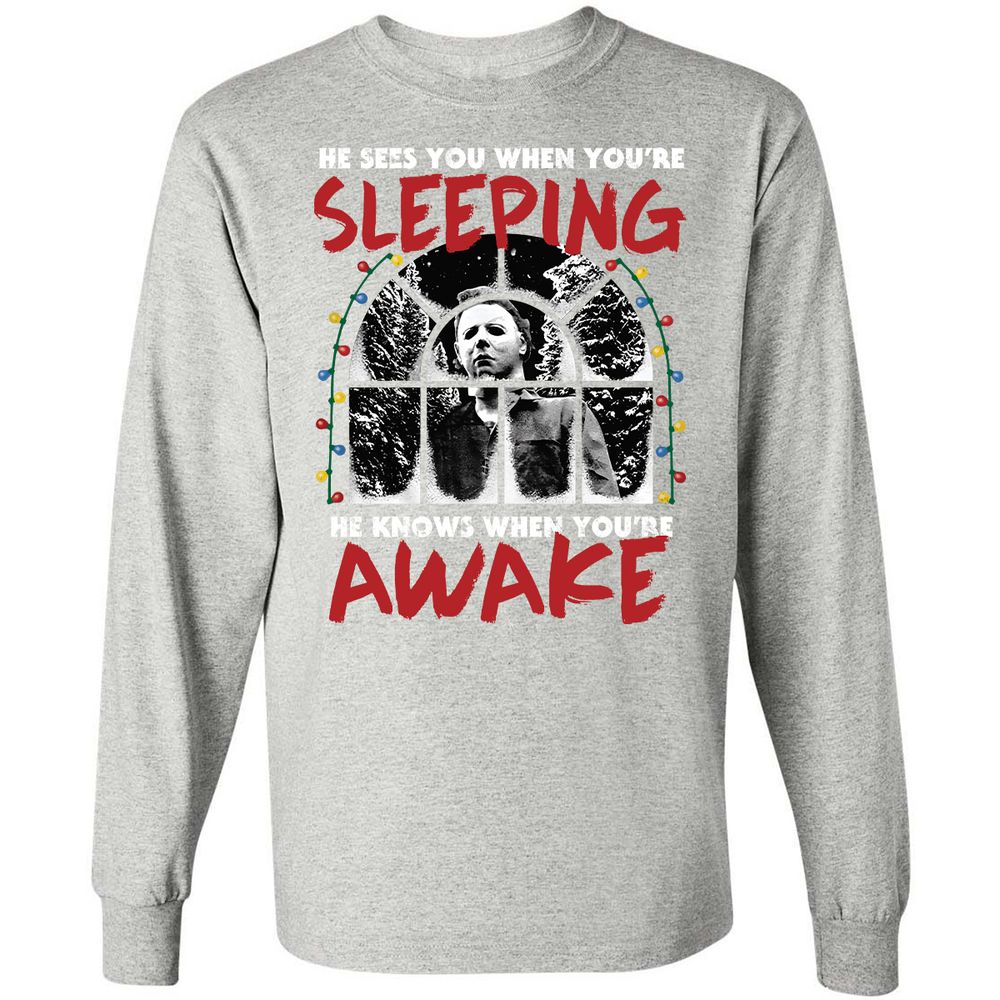 Long Sleeve T-Shirt - UN4H8UPA - Ash - 7