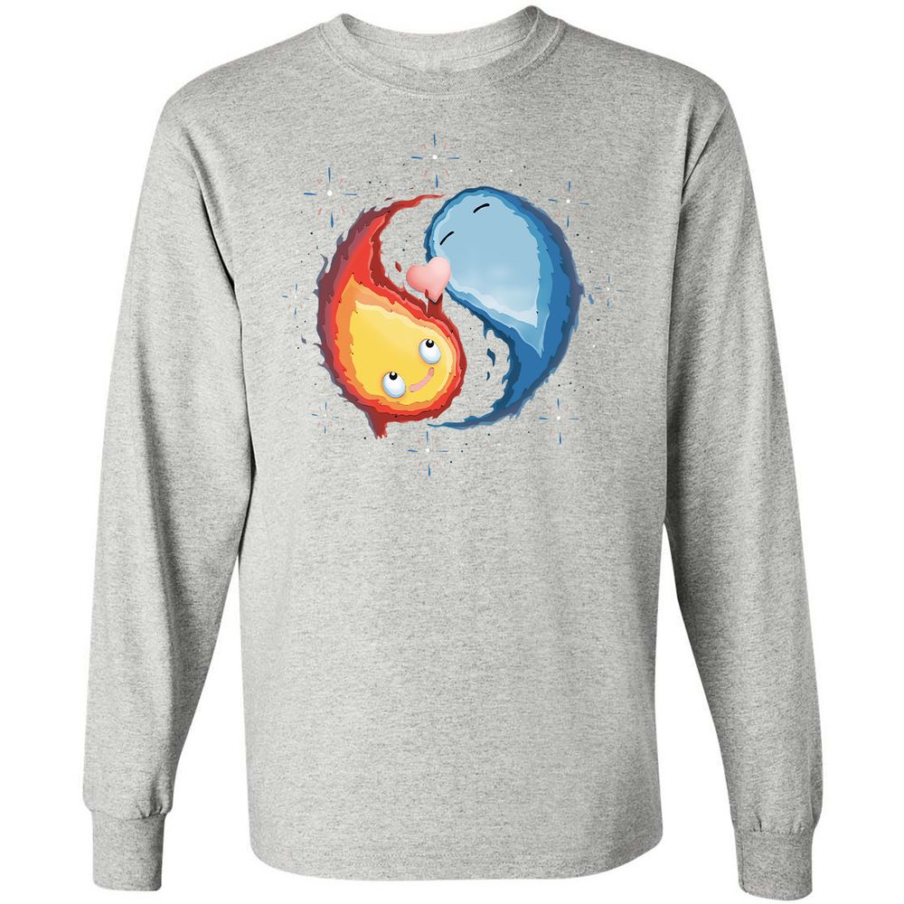 Long Sleeve T-Shirt - RNHYA4UT - Ash - 7