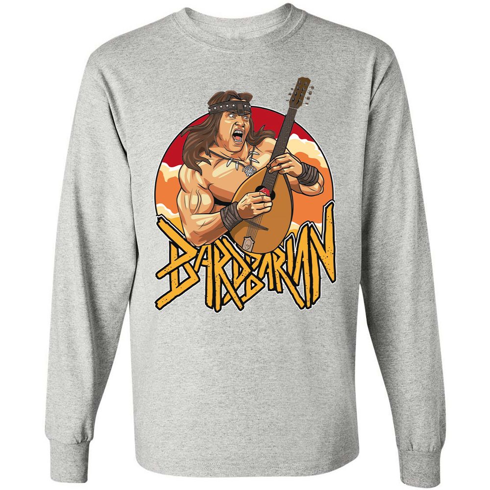 Long Sleeve T-Shirt - 2U97YMTH - Ash - 7