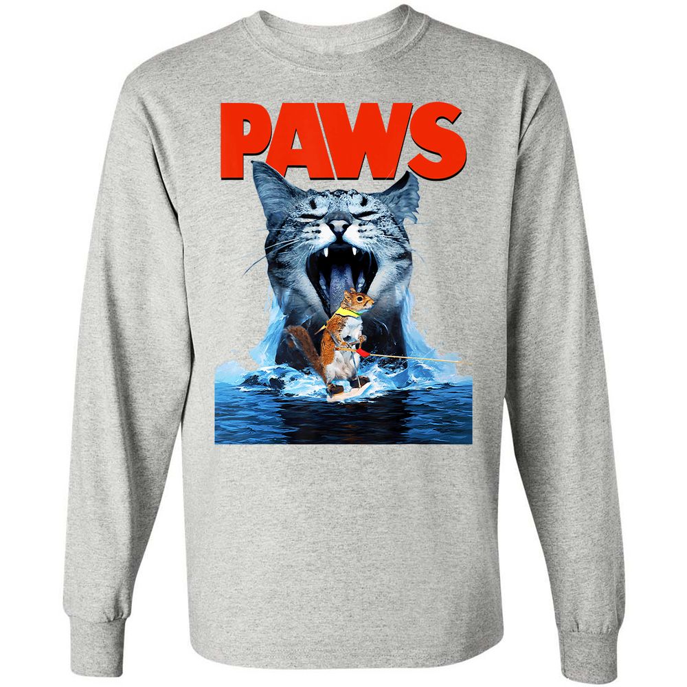 Long Sleeve T-Shirt - P9LKWS15 - Ash - 7