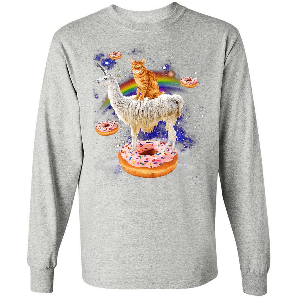 Long Sleeve T-Shirt - 87Y31KSB - Ash - 7