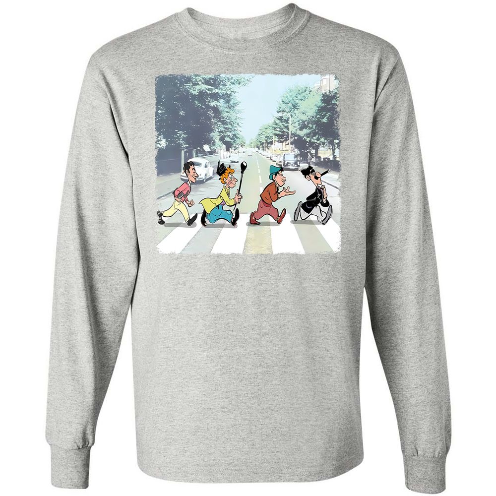 Long Sleeve T-Shirt - 8KTVMS19 - Ash - 7