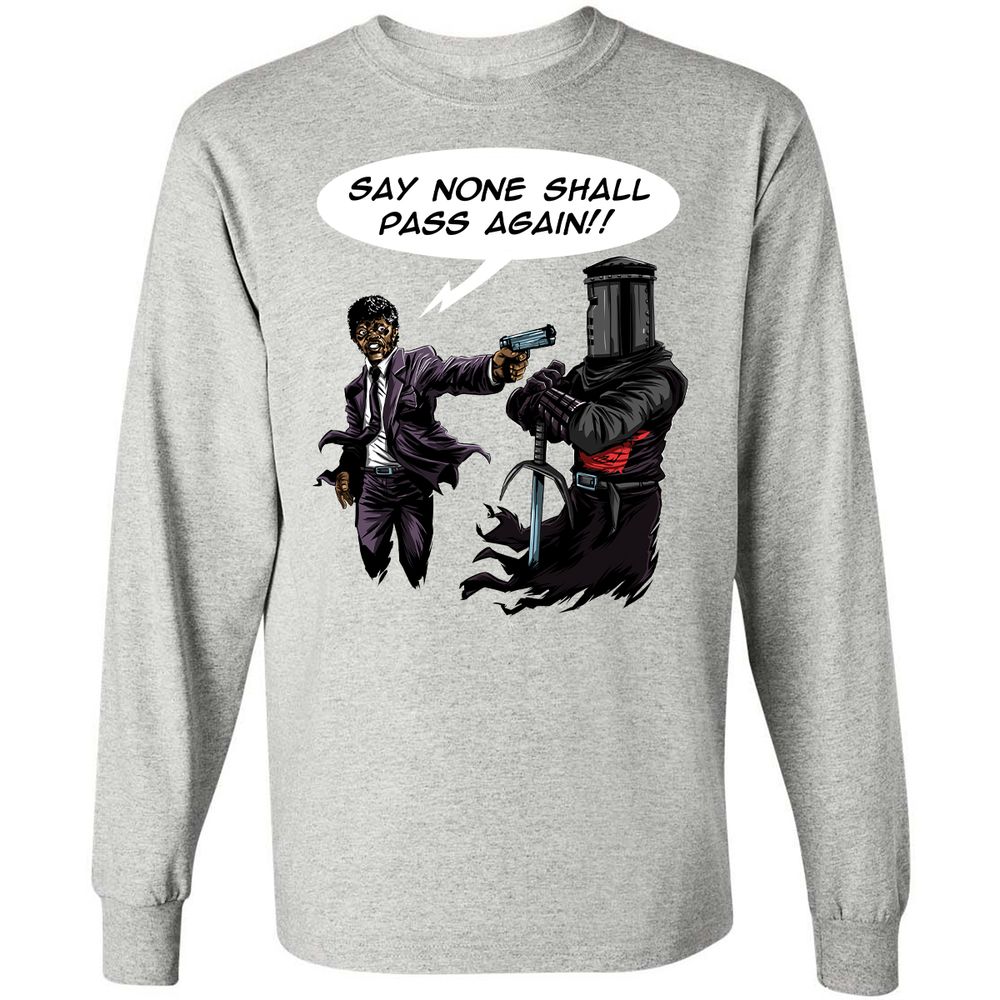 Long Sleeve T-Shirt - H1FD1JRU - Ash - 7