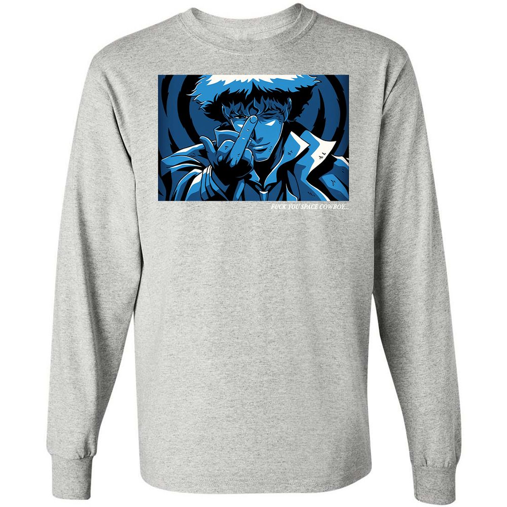 Long Sleeve T-Shirt - JW9WT8XZ - Ash - 7