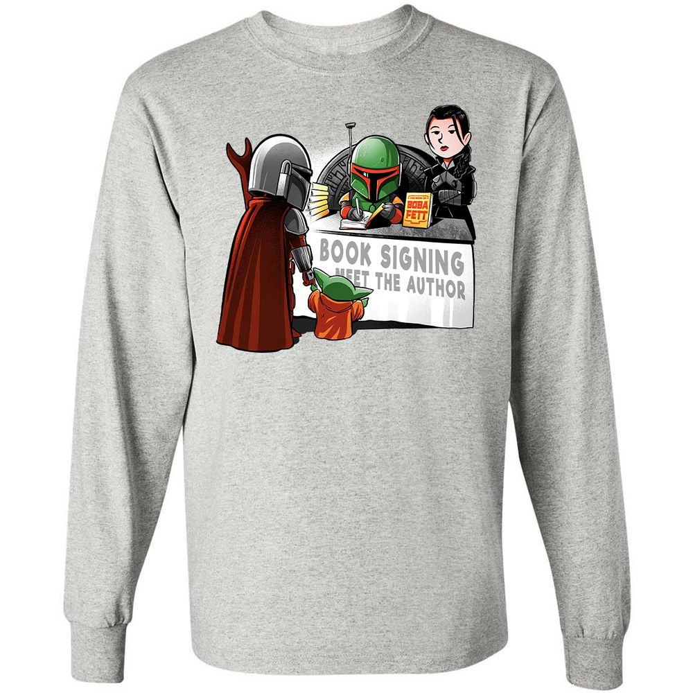 Long Sleeve T-Shirt - 9ZCWQ4SQ - Ash - 7