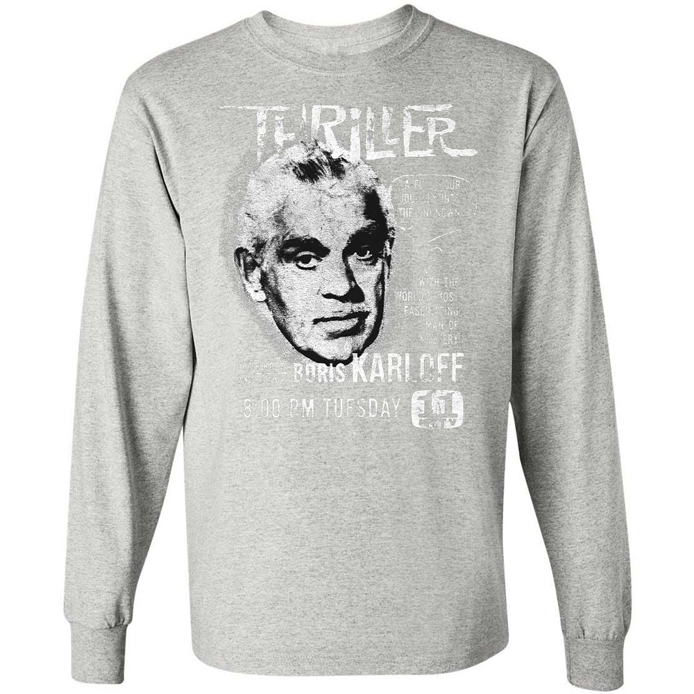 Long Sleeve T-Shirt - SUB85Q2T - Ash - 7