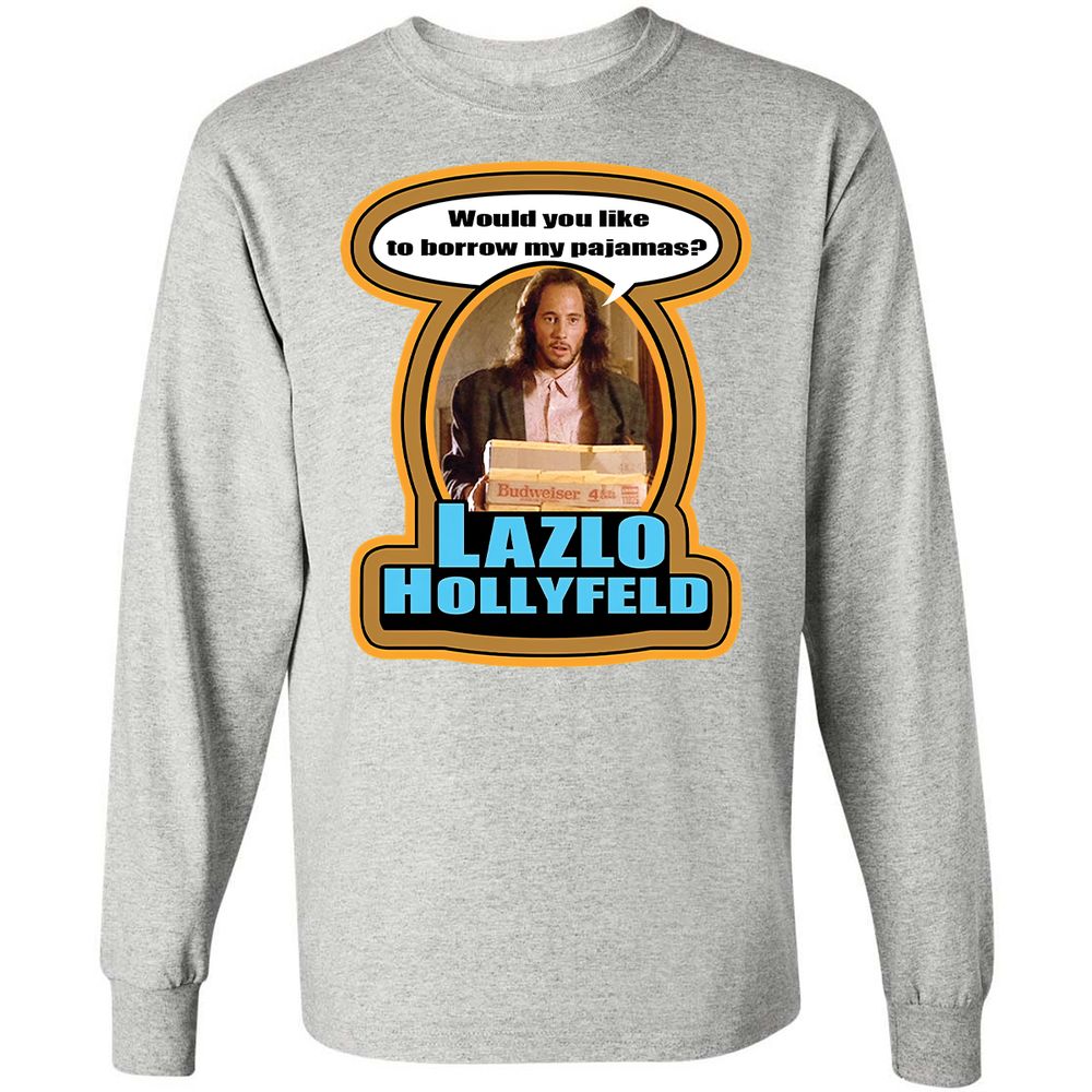 Long Sleeve T-Shirt - LB5SW7WN - Ash - 7