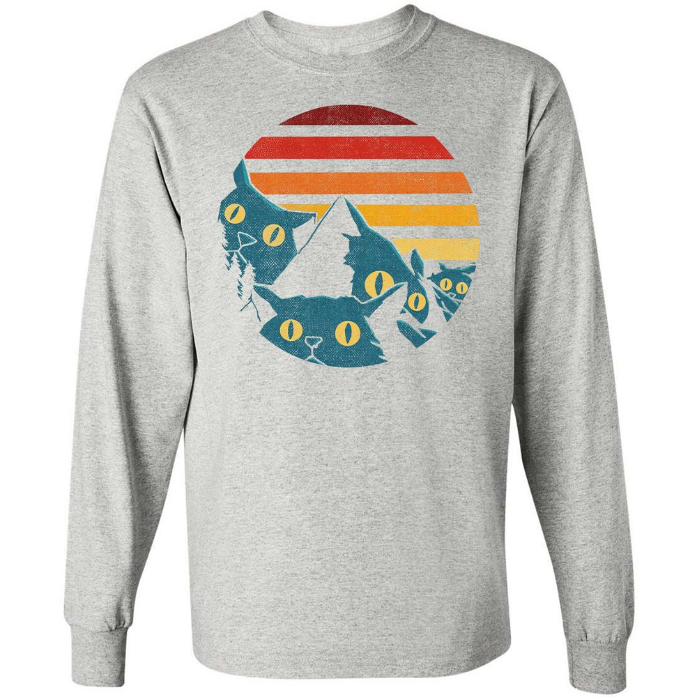 Long Sleeve T-Shirt - 2WPDHHFZ - Ash - 7