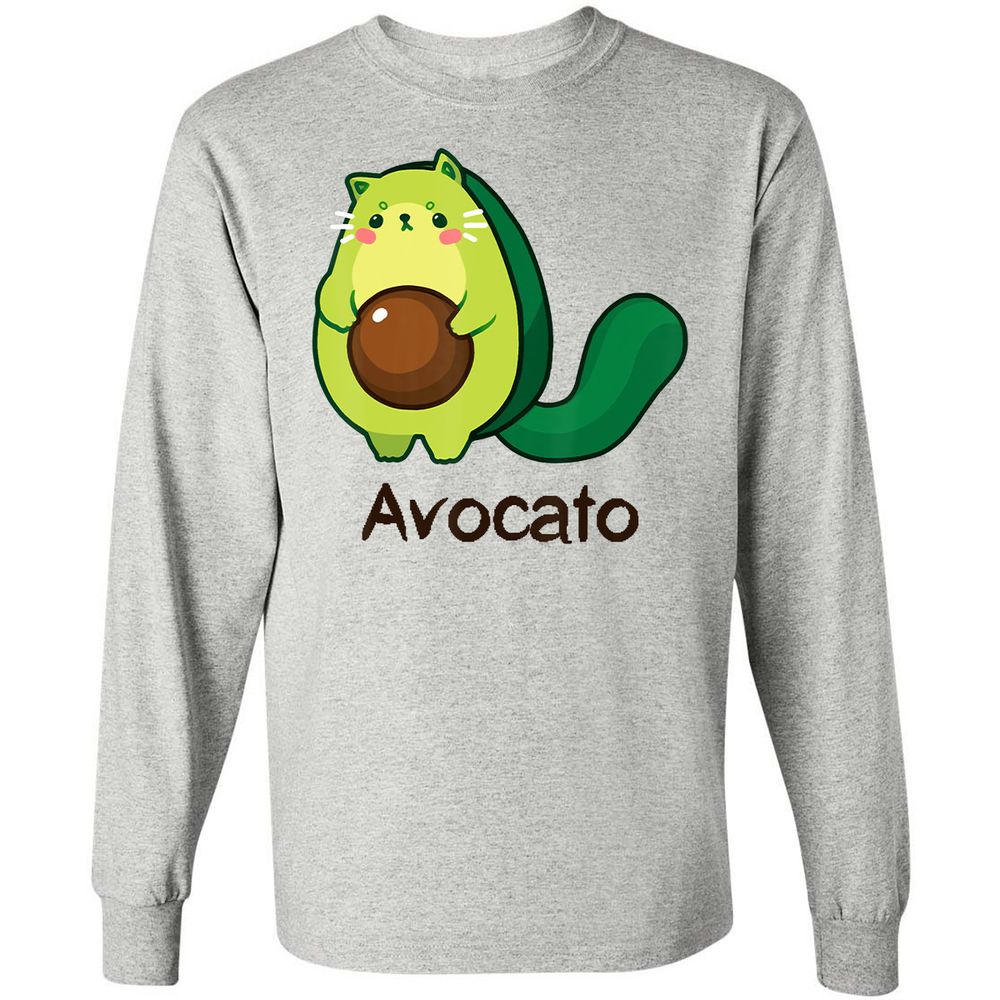 Long Sleeve T-Shirt - 5LLQWNR2 - Ash - 7