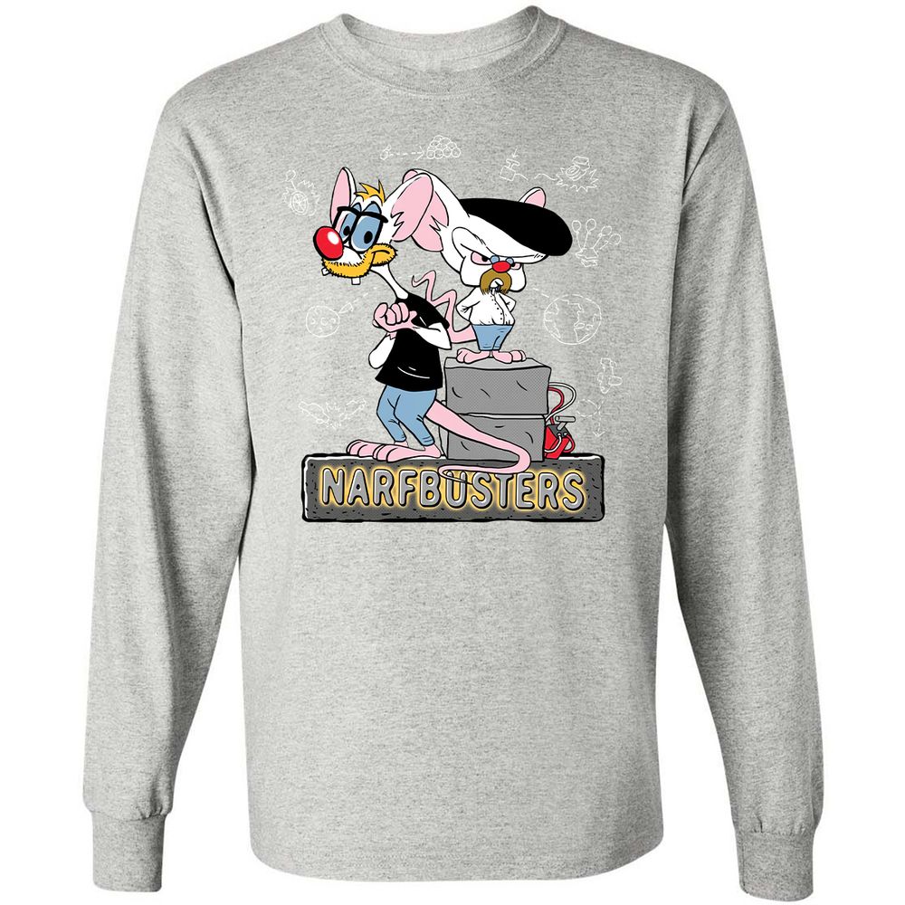 Long Sleeve T-Shirt - AWXSBNVW - Ash - 7