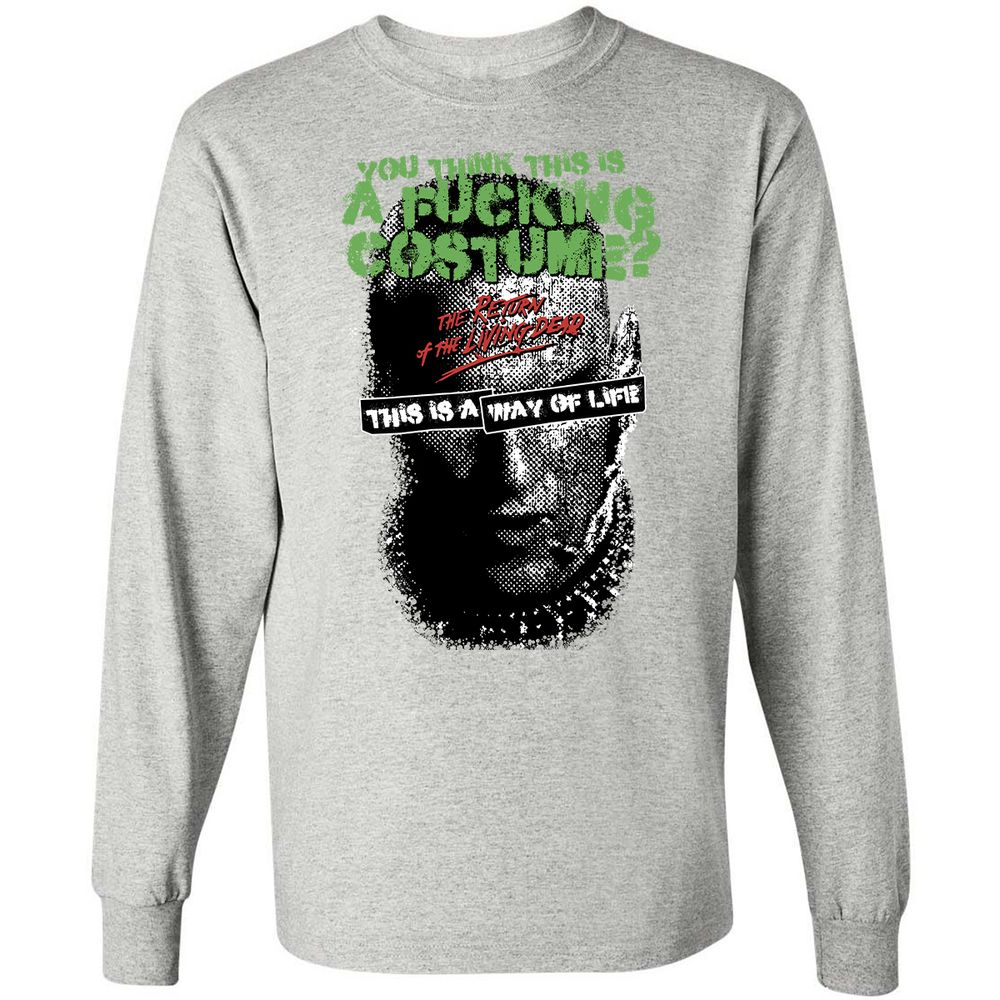 Long Sleeve T-Shirt - HNT5DLNT - Ash - 7