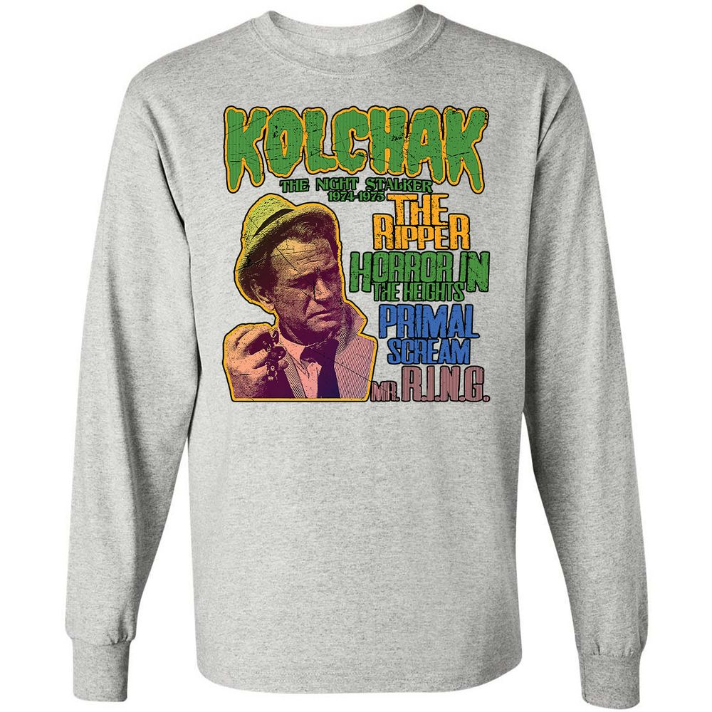 Long Sleeve T-Shirt - 259WU7SA - Ash - 7