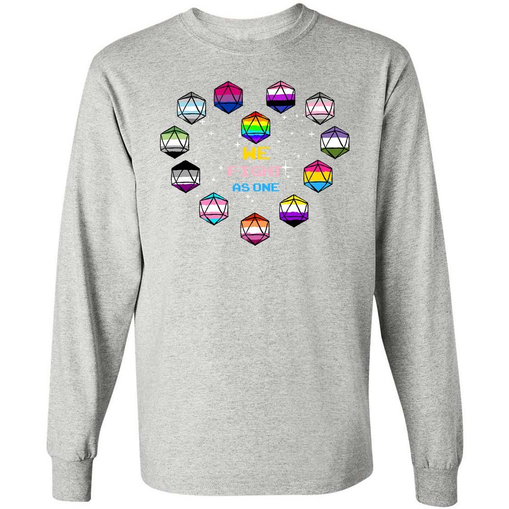 Long Sleeve T-Shirt - ZZC1C3R7 - Ash - 7